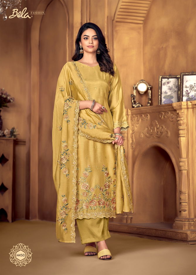 Mashal E Mahtaab By Bela Viscose Heavy Muslin Designer Salwar Suits Wholesale Price In Surat